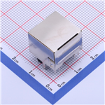 Kinghelm Network interface 8P8C RJ45 1x1 single port female Ethernet connector with LED indicator