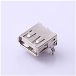 Kinghelm USB Type-A Connector curved inner buckle type - KH-AF90DIP-112