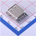 Kinghelm USB Type-A Connector female seat straight-KH-AF180ZJ-13-JB