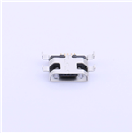 USB Micro-B Connector, Female, SMD, KH-MICRO0.8CB-5P