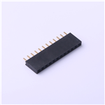2.54mm Female Header Connector, 1x12P, 3A, KH-A2541HWV-12P