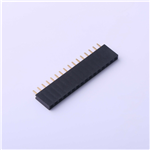 2.54mm Female Header Connector, 1x16P, 3A, KH-A2541HWV-16P