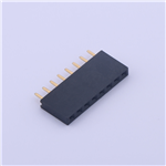 2.54mm Female Header Connector, 1x8P, 3A, KH-A2541HWV-8P