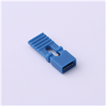 Kinghelm Kortsluitdop/Jumper Cap--KH-2.54TXM-CB-H13.5-B