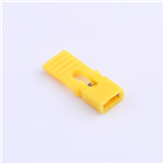 Kinghelm Kortsluitdop/Jumper Cap--KH-2.54TXM-CB-H13.5-Y