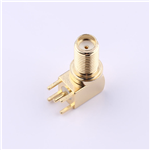 Kinghelm 9.5mm SMA Fully-threaded Right-angle Female Connector--KH-SMA-KWEQ9.5