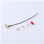 Kinghelm SMA Female to First-Generation IPEX RG137 Black Cable--KH-SMAKW-IPEX-RG1.37-B120