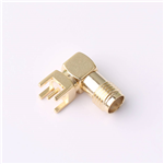 RF Coaxial Connector, Semi-right Angle SMA Female Needle Board End,KH-SMA-K513-G48