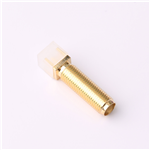 RF Coaxial Connector 20 Teeth Positive Pin Straight SMA Female Pin Board End KH-SMA-K513-20G