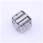 Kinghelm USB Type-A Female Socket, Straight Insertion KH-2AF180YC-10.5JB