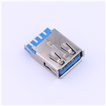 Kinghelm USB Type-A Socket, Solder Type, KH-3.0AF90-18.55HX