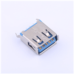 Kinghelm USB Type-A Female Socket, Straight Plug KH-3.0AF180WJ-13.7