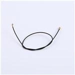 IPEX(Dual Head) Patch Cable RG113 Black Cable Length 250MM--KHA(RG1.13)-TX250B-IPEX