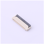 FPC Connector 1mm Pitch 12PIN Front Insert Rear Flip H2.0 SMD--KH-FPC1.0-H2.0SMT-12P-QCHF