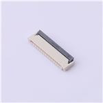 FPC Connector 1mm Pitch 14PIN Front Insert Rear Flip H2.0 SMD--KH-FPC1.0-H2.0SMT-14P-QCHF