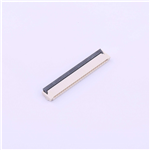 FPC Connector 1mm Pitch 26PIN Front Insert Rear Flip H2.0 SMD--KH-FPC1.0-H2.0SMT-26P-QCHF