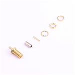 Kinghelm RF coaxial connector SMA cable ends Gold-plated straight 11-tooth SMA female female pin cable ends (with accessories) KH-SMAKY-11-Z