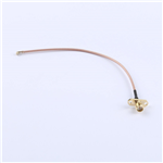 Kinghelm SMA Female to First-Gen IPEX RG178 Brown Wire,140mm,KH-FL2SMAK-IPEX-RG178-140