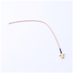 Kinghelm SMA Female to First-Gen IPEX RG178 Brown Wire,180mm,KH-FL2SMAK-IPEX-RG178-180