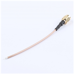 Kinghelm SMA Male Plug To SMA Male Plug, RG1.78 Cable,90mm,KH-SMAJ-221-RG1.78-90