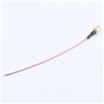 Kinghelm SMA Male Plug To SMA Male Plug, RG1.78 Cable,140mm,KH-SMAJ-221-RG1.78-140