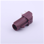 RF Connector,Fakra Coaxial Cable Connector,Female Pin,Purple Color,3.0*3.0*1.75mm,KH-FAK-K509-B