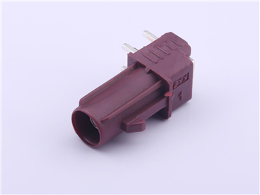 RF,RF Connector,Fakra Coaxial Cable Connector,Female Pin,Purple Color,3.0*3.0*1.75mm,KH-FAK-K509-B
