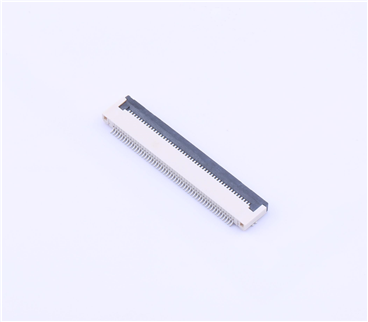 Kinghelm 0.5mm Pitch FPC FFC Connector 50P Height 2mm Front Flip Bottom Contact SMT FPC Connector--KH-FG0.5-H2.0-50PIN