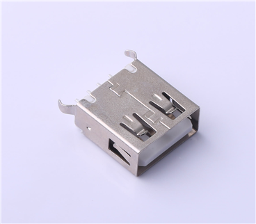Kinghelm Type A USB 2.0 Female AF 90 Degrees 4 Pin Data Transmission Charging Plug Female Socket Connector