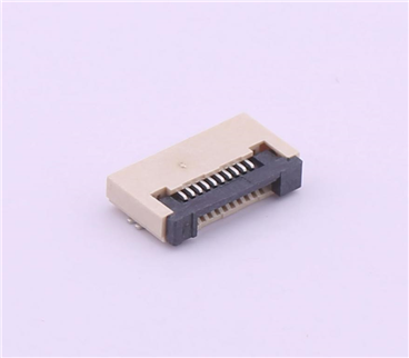Kinghelm 0.5mm Pitch FPC FFC Connector 10P Height 2mm Front Flip Bottom Contact SMT FPC Connector