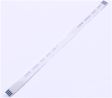 Kinghelm 0.5mm Pitch, 100mm Cable Length,  23 Pin FFC Cable Jumpers - KH-FFC-A1.0-4P-100MM