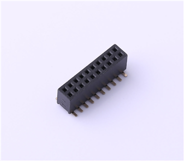 Kinghelm 1.27mm Female Header Connector 2 Rows*10 Pin 1A - KH-1.27FH-2X10P-H4.3-SMT