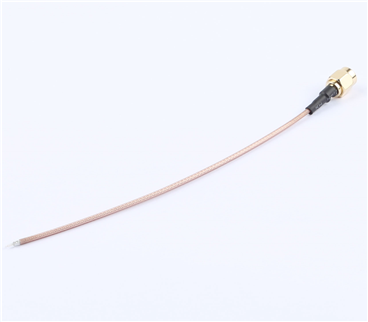 Kinghelm SMA Male Plug To SMA Male Plug, RG1.78 Cable,140mm,KH-SMAJ-221-RG1.78-140