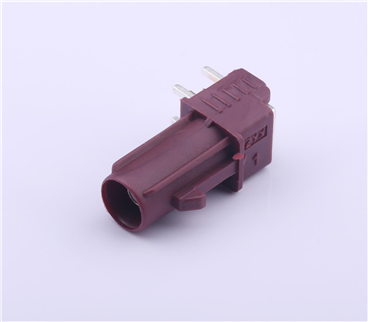 RF,RF Connector,Fakra Coaxial Cable Connector,Female Pin,Purple Color,3.0*3.0*1.75mm,KH-FAK-K509-B